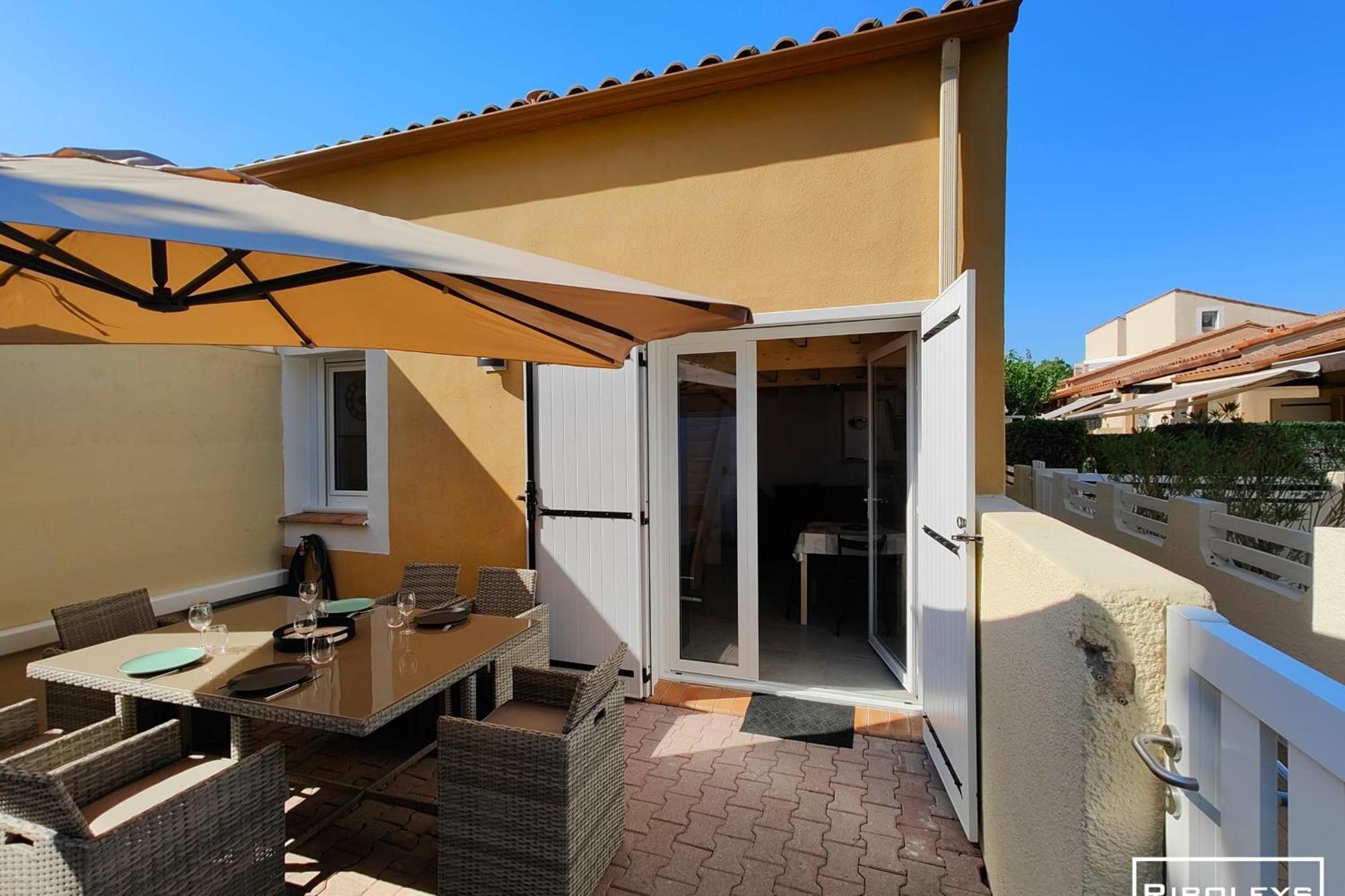 Maison Renovee Et Climatisee Avec Wifi A 600M De La Plage Vias Exterior photo